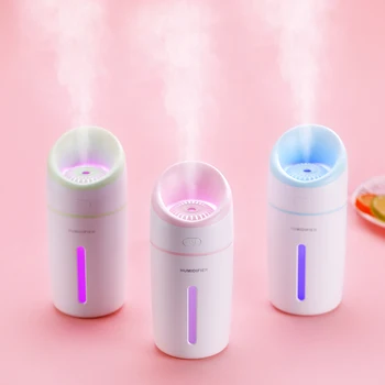 

320ML Ultrasonic Aroma Diffuser Air Humidifier with Colorful LED Night Light for Home Car USB Purifier Mist Maker Fogger