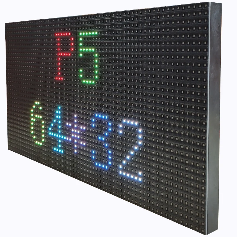Горячая Распродажа полноцветный RGB светодиодный рекламный дисплей знак P5 320x160 мм