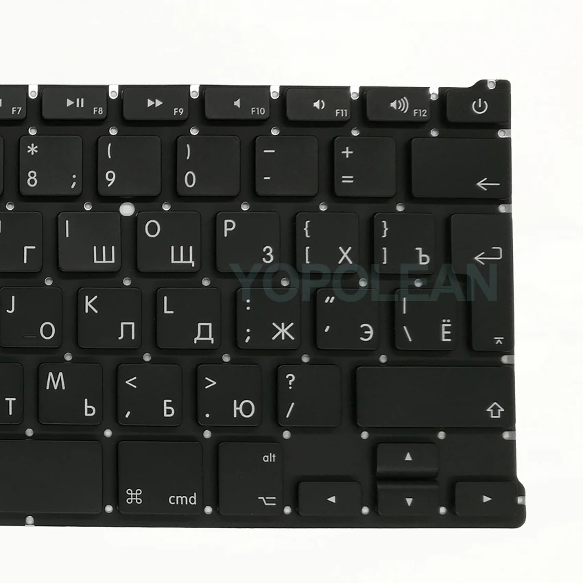 Новый ноутбук с русской клавиатурой RU для Macbook Air 13 &quotA1466 A1369 Клавиатура 2011 2012 2013 2014