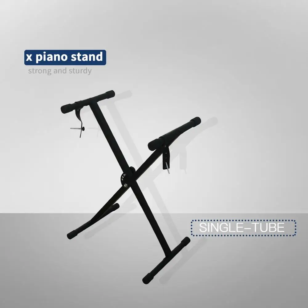 Alightup Support Clavier Pied Piano Double Embase Forme X avec Sangles de  Sécurité Largeur et Hauteur Réglables 6 Positions pour des Claviers  Électroniques Contrôleurs Midi en Métal : : Instruments de musique