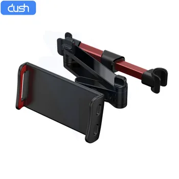 

DUSH Telescopic Car Back Seat Phone Tablet Holder For iPhone Samsung iPad 360 Degree Rotation Car Mount Headrest Bracket Stand