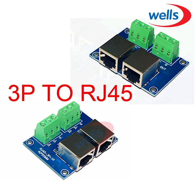 DMX512 3pin разъем для RJ45 3P к используется DMX контроллера|dmx rj45|rj45 dmxdmx512 controller |