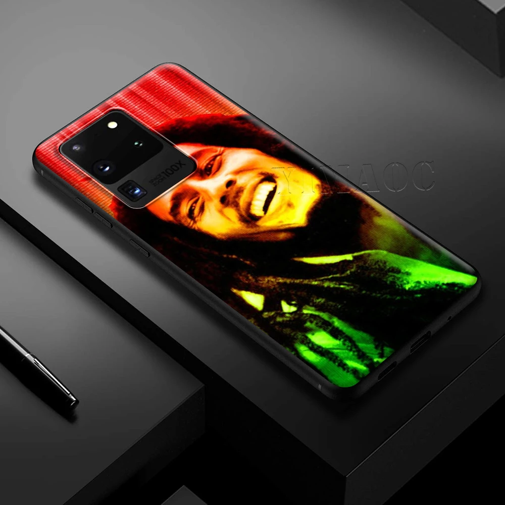 Мягкий силиконовый чехол YIMAOC Bob Marley для Samsung Galaxy S6 S7 S10e Edge S8 S9 Plus A3 A5 A6 A7 A8 A9 J6 Note 8 9