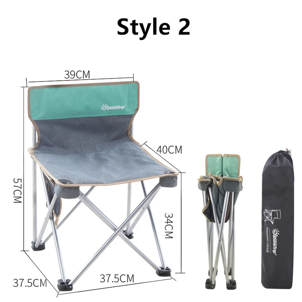 Outdoor Folding Chair Sketch Portable Camping Beach Back Fishing Student Home Lounge Chairs - Цвет: Другое