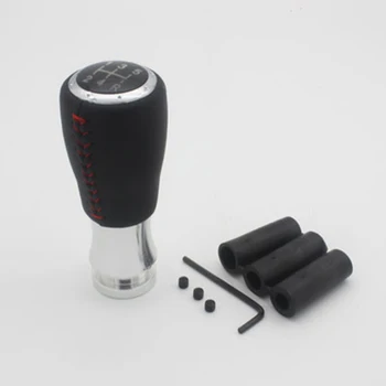 

Universal Manual Leather Shifter Shift Knob Cover Stitch Shifter Lever Fit for Mitsubishi Mazda Honda Acura Toyota 5