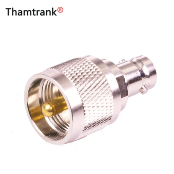 

10pcs/lot UHF Male Plug to BNC Female Jack Connector High Quality Copper BNC Jack to UHF Jack RF Adapter Wholesales