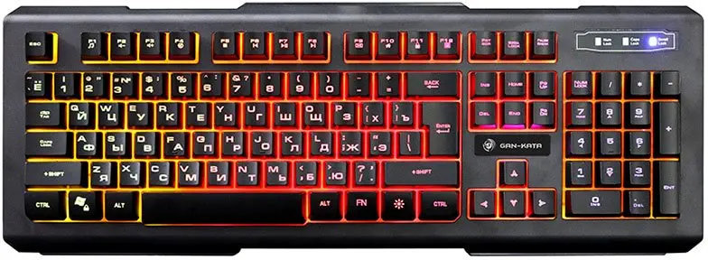 Клавиатура Dialog KGK-21U Black USB игровая с подсветкой | Компьютеры и офис