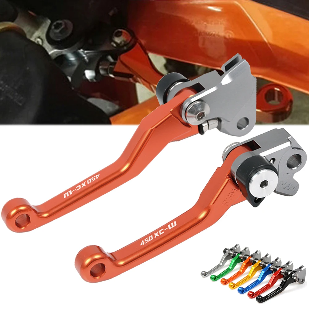 CNC алюминиевый мотоцикл поворотный тормозной рычаг сцепления для KTM 450XC-W 450XC W 450XCW 450 XC-W XC W- Мотоцикл Байк
