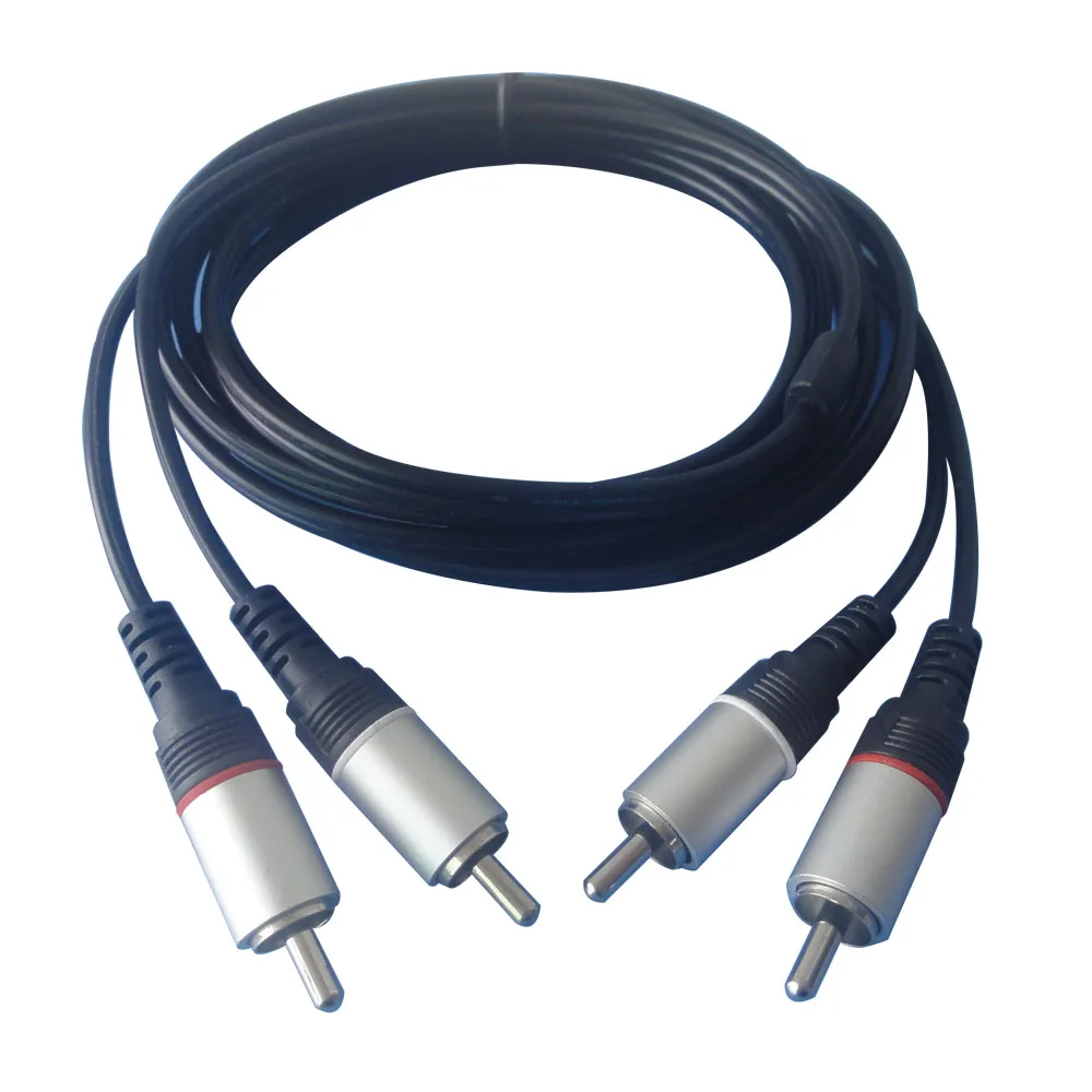 2RCA для аудио кабель 2 м 6ft|audio cable|2rca to 2rca2rca cable |