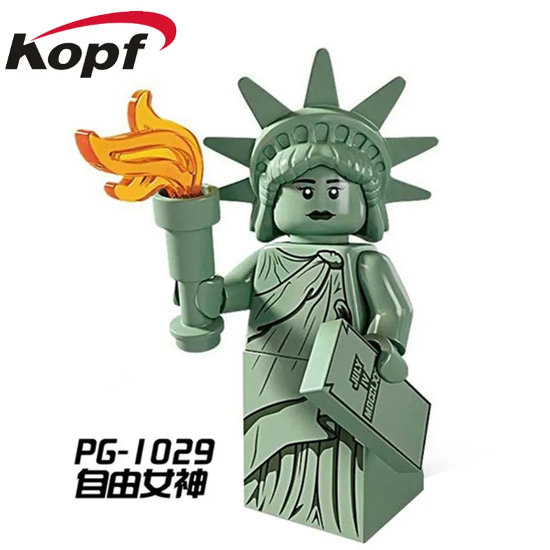 

Single Sale Building Blocks Inhumans Royal Family Buzz Lightyear Statue of Liberty Rocket Boy Figures For Children Toys PG1029