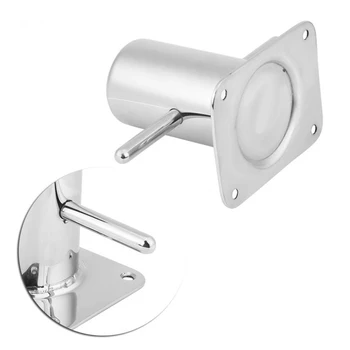 

Practical Boat Cross Bollard Polished Marine Replacement Durable Mooring Bit With Base Stainless Steel For Yacht Accessories
