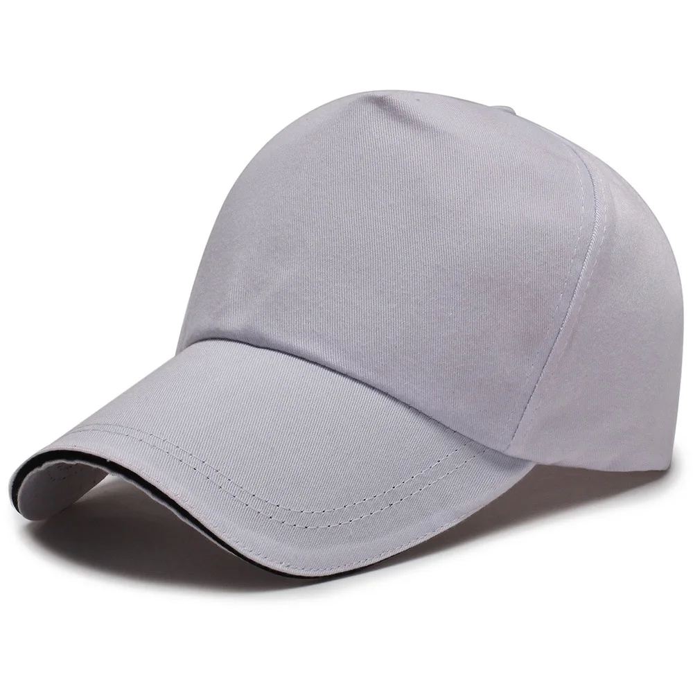 Spring Summer Solid Cap Women Baseball Hats Men Baseball Cap Cotton Simple Outdoor Running Travelling Visor Air Permeable Sunhat cap Baseball Caps