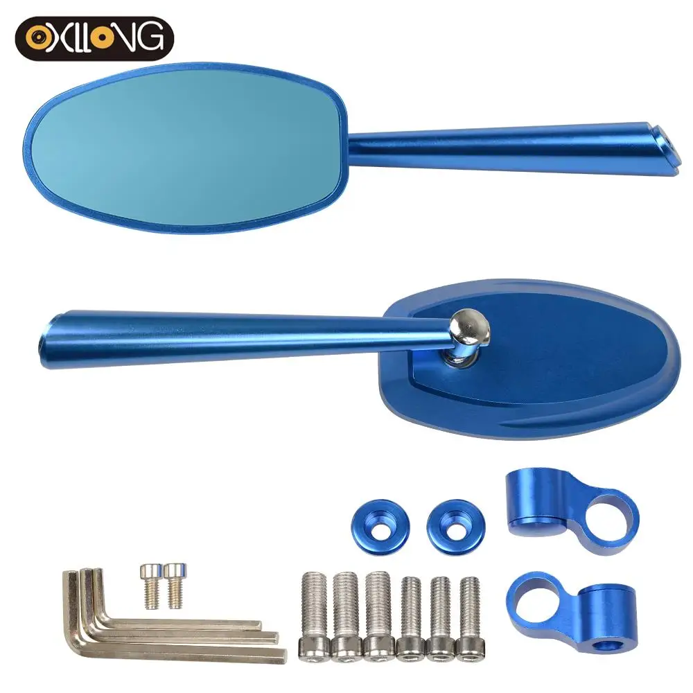 Specchietti Retrovisori Laterali Per Yamaha Fz-09 Fj-09 Mt09 Tracer Xsr 900 Xp 500/530 Tmax 500 Accessori Moto Specchio