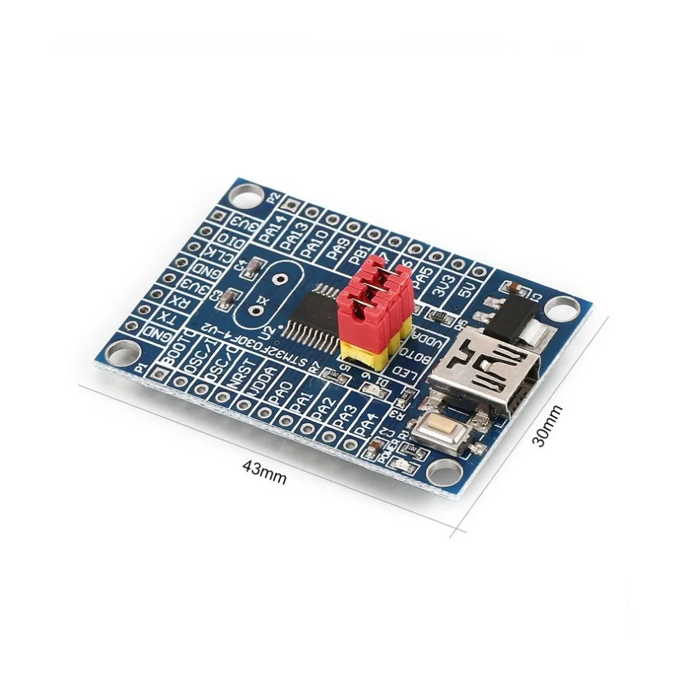 Cortex-m0 пластина магнитной системы 48 МГц 32-разрядный Процессор системы stm32f030f4p6 мини пластина ключевых компонентов для электроники
