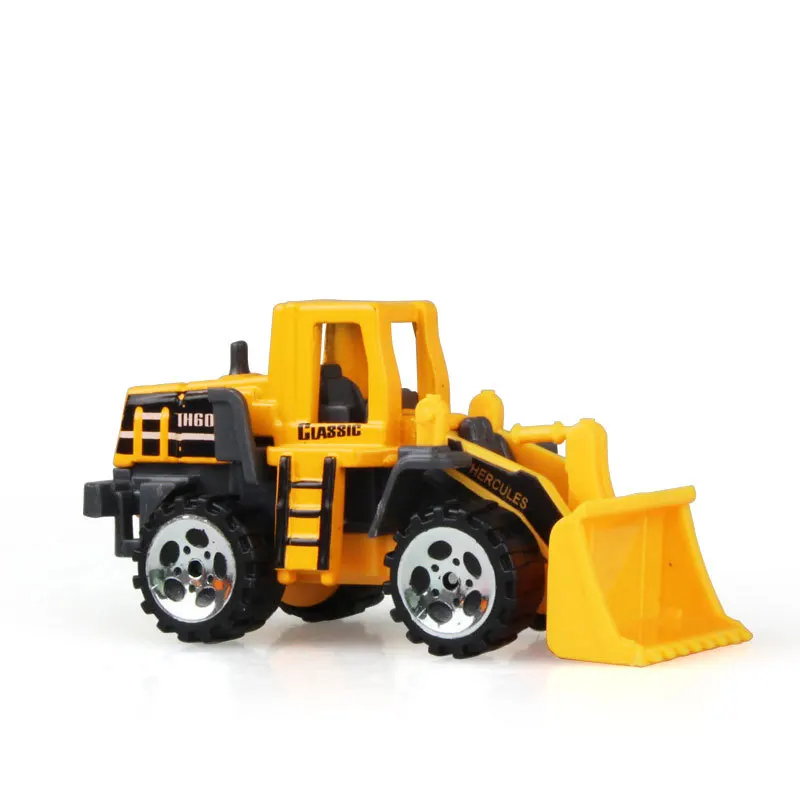 Mini Alloy Diecast Car Model Engineering Toy Vehicles Dump Truck Forklift Excavator Model Car Mini Gift For Kids Boys 13