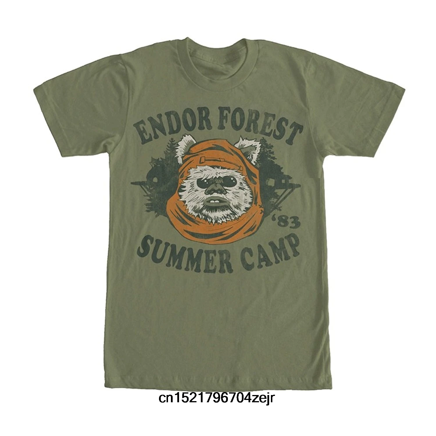 Pria T Shirt WANStar Wars Ewok 