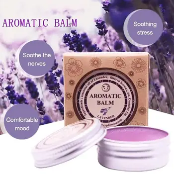 

13g Lavender Sleepless Cream Spa Body Massage Aromatic Skin Oil Improve Sleep Hydration Balm Essential Stress Almond Relax Z4J0