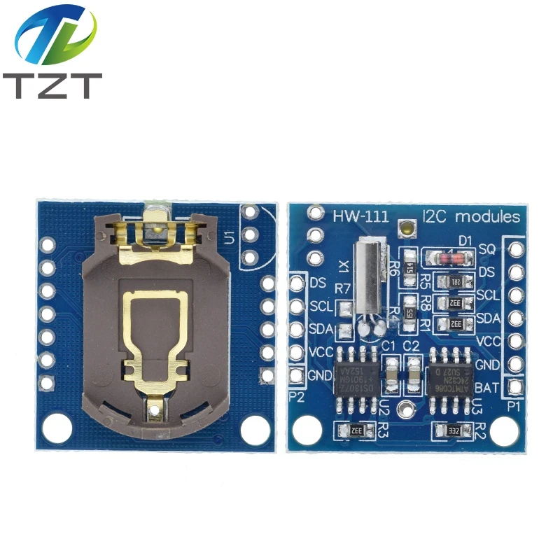DS1307 AT24C32 I2C RTC Real Time Clock Module for AVR ARM PIC with Battery DS1307 AT24C32 I2C RTC Real Time Clock Module for AVR ARM PIC with Battery