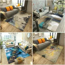 Скандинавский простой художественный абстрактный ковер для гостиной, дивана, стола, прикроватного ковра, Европейский ковер для учебы