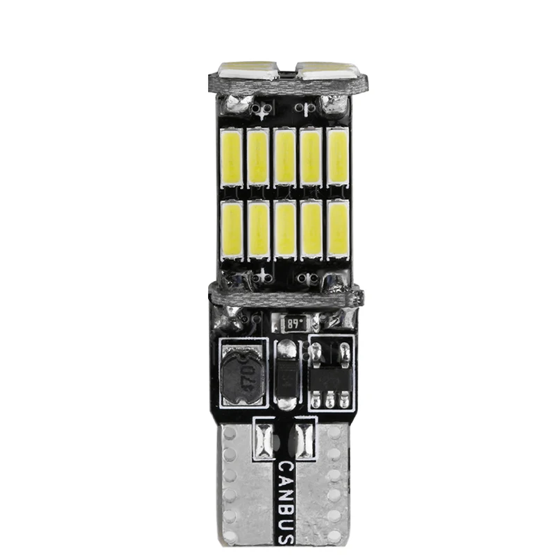 1 шт. T10 W5W Canbus супер яркий 4014 26smd светодиодный светильник для чтения в салоне
