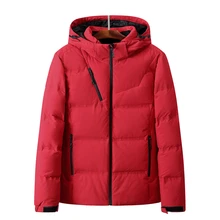 Брендовая мужская куртка-пуховик, мужская верхняя одежда, зимняя куртка, хорошее поп-модное мужское пальто, высокое качество, большой размер, M-3XL пуховое пальто