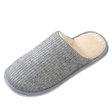 SAGACE мужские тапочки; домашняя обувь; большие размеры; водонепроницаемые домашние тапочки для мужчин; бархатная мужская домашняя теплая обувь