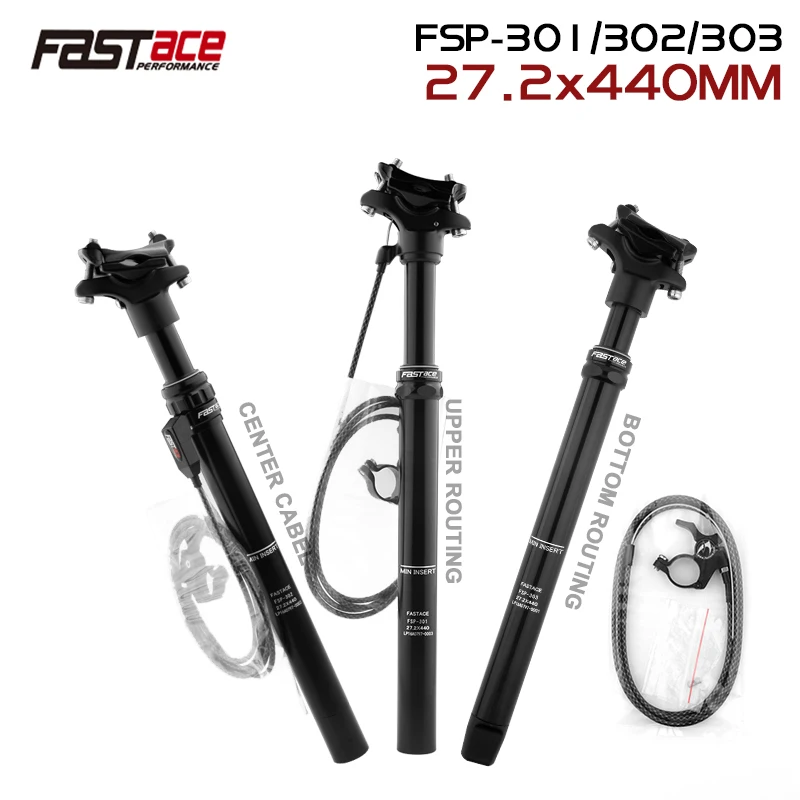 donker Verrassend genoeg spiritueel Fastace Mtb Telescopische Zadelpen 27.2/30.9/31.6/33.9Mm Mountainbike  Dropper Verstelbare Zadelpen Hendel 440mm Lengte 125Mm Reizen - AliExpress