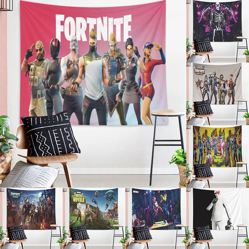 Новый тонкий фланелевый фон Fortnite ткань украшение для дня рождения аксессуары