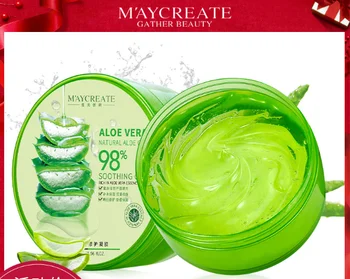 

300g 98% Aloe Soothing Face/Hand/Body Gel Aloe Vera Gel Skin Care Remove Acne Moisturizing Day Cream After Sun Lotions Aloe Gel