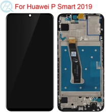 Ensemble écran tactile LCD, 2019 pouces, avec châssis, pour Huawei P Smart POT-LX1 L21 LX3, 6.21=