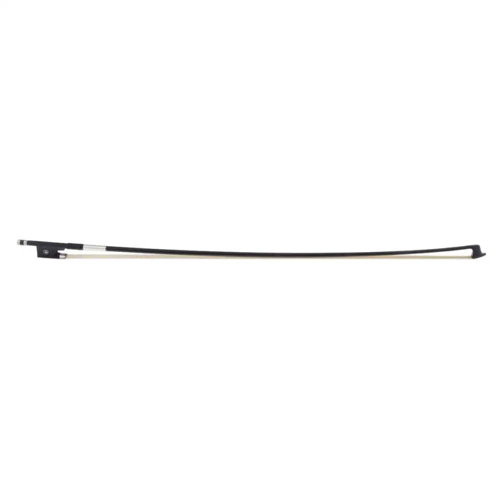 NEW Black Horse Hair Carbon Fiber Violin Bow Good Balance 1/4 Size