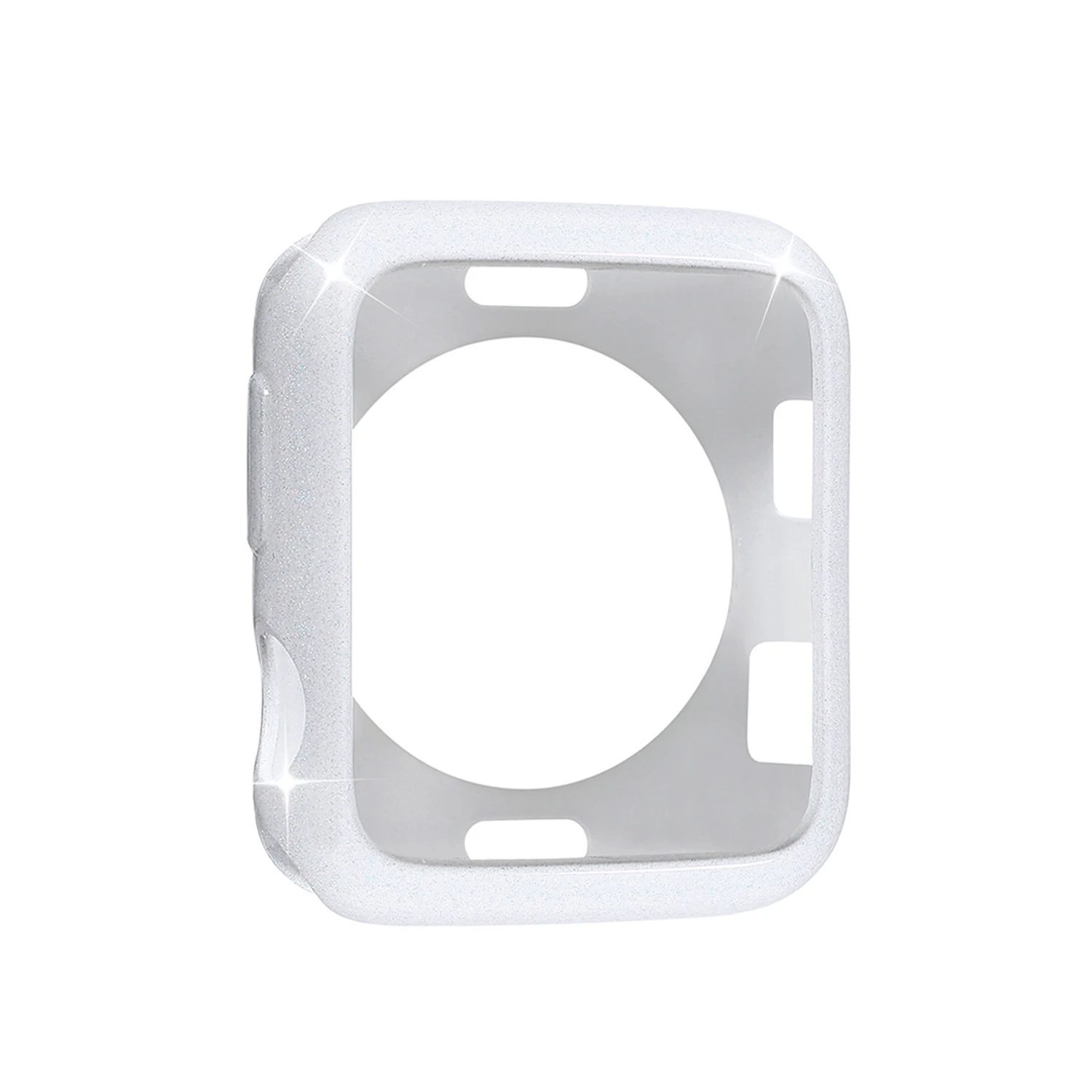 Чехол для часов Apple Watch 6 5 4 40 мм 44 защитный чехол из ТПУ с порошком IWatch Series 3 2 42 38