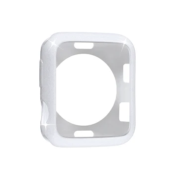 

watch cover Case for Apple Watch 5 4 40mm 44mm Flash powder Protector Tpu cases For iWatch Series 3 2 42mm 38mm accessories