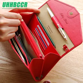 

Long Wallet Women Purses Hasp Fashion Coin Purse Card Holder Wallets Female High Quality Clutch Money Bag PU Leather Wallet