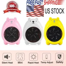 400 Вт Электрический обогреватель маленький вентилятор для обогрева настольного дома настенный теплый домашний офис