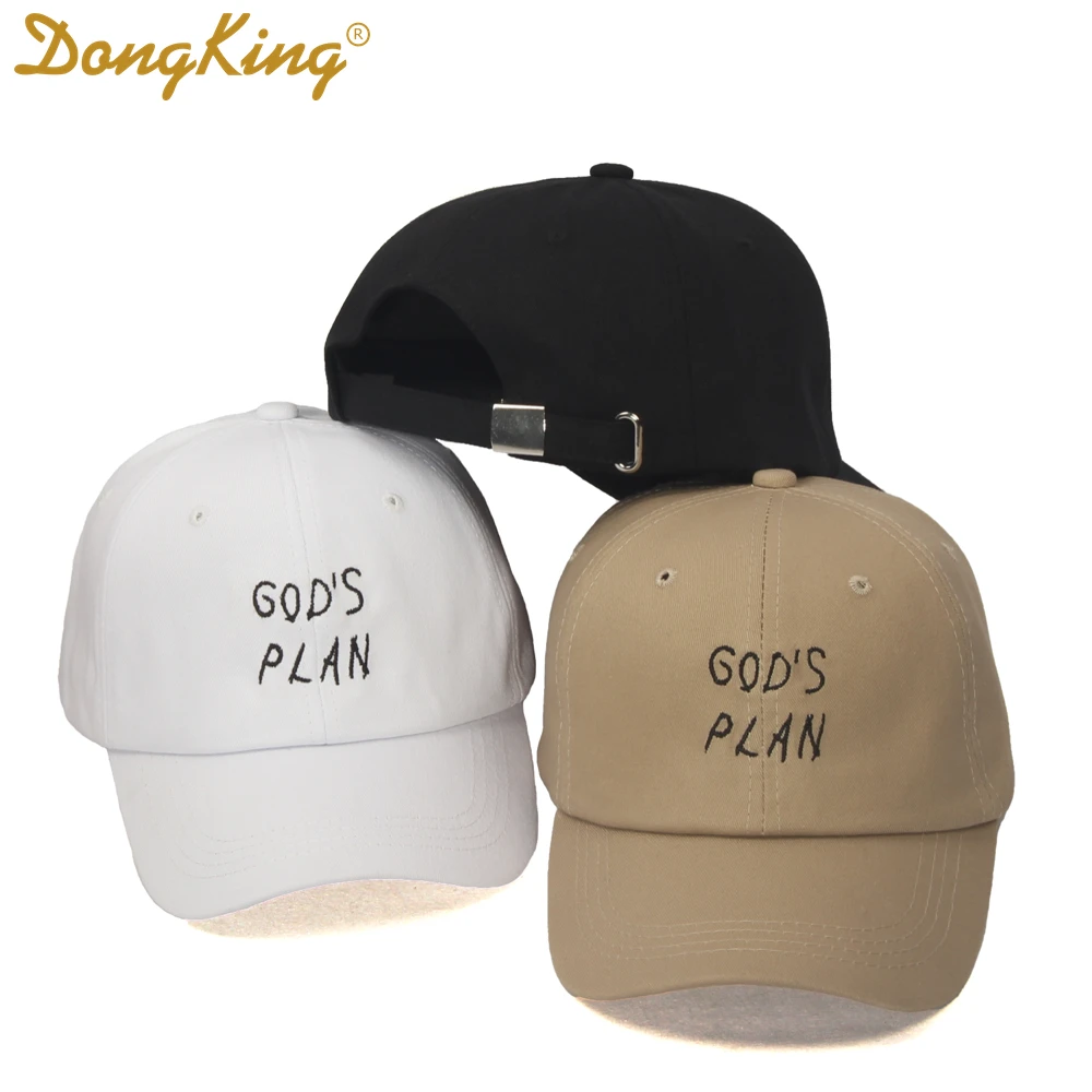 Новая бейсболка DongKing Drake GODS PLAN Dad Hat из мягкого хлопка Бейсболка для мужчин и женщин модная вышивка хип-хоп заглушки регулируемые