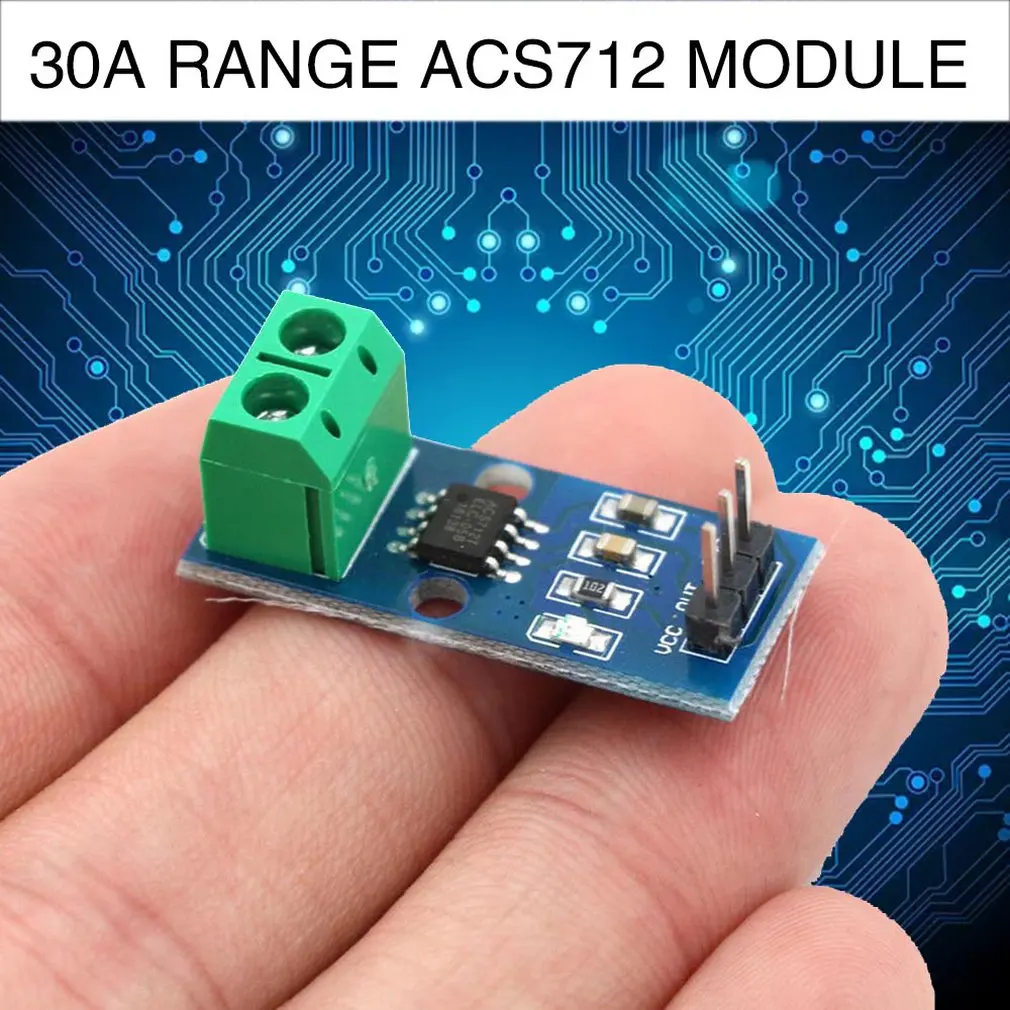 30A Диапазон тока сенсор Модуль Acs712 Модуль 30A диапазон Acs712 модуль электронный модуль