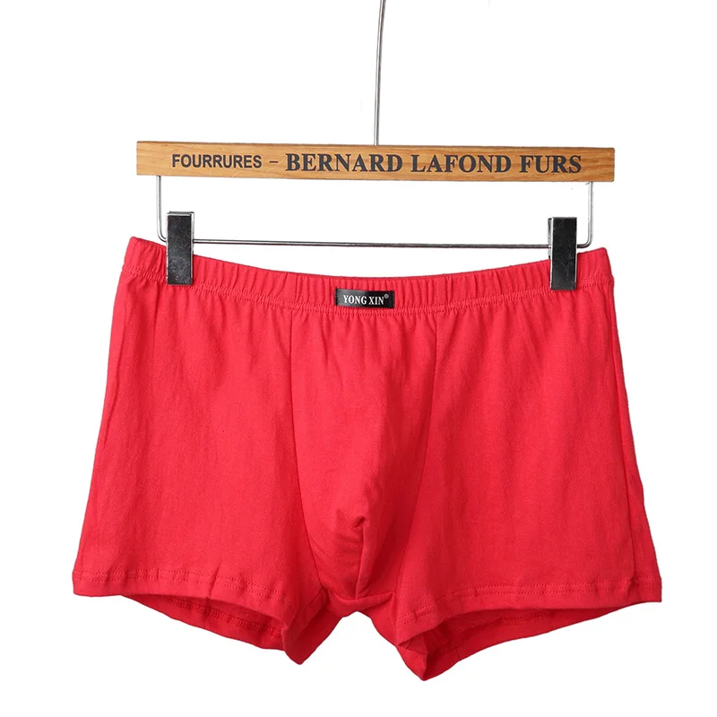 10Pcs/Lot Men Underwear Boxers Classic Solid Fashion Boxer Underpants Pants Panties for Man