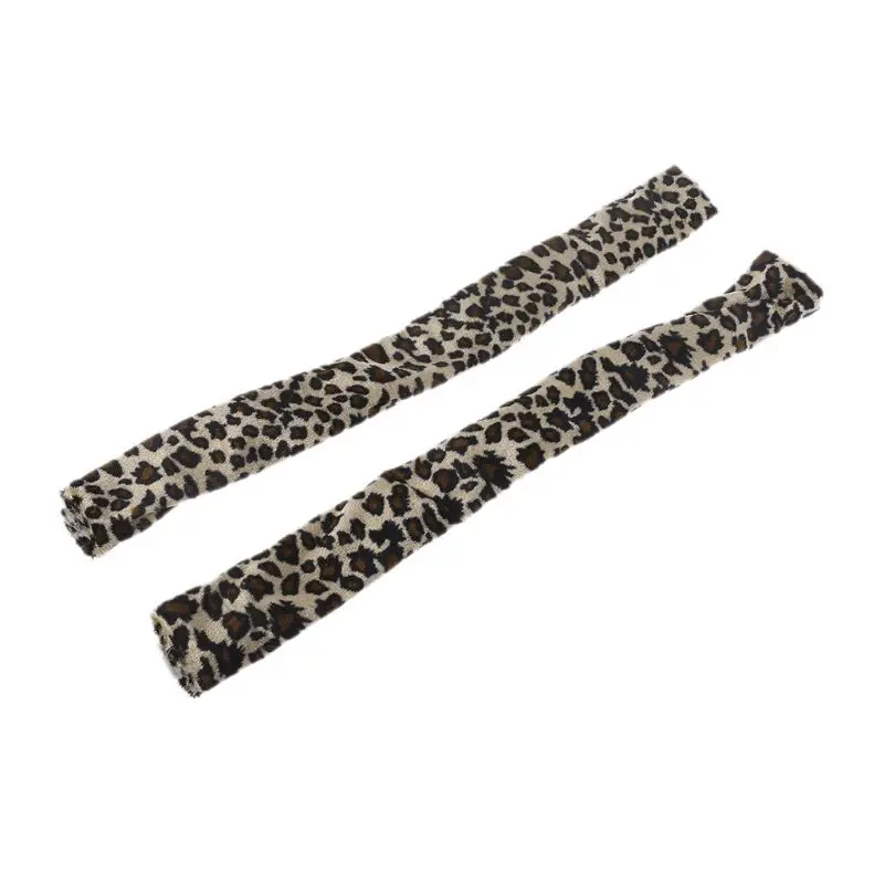 Leopard Дверная ручка холодильника, крышки для холодильника, духовки, посудомоечной машины, защита от капель пятен, отпечатков пальцев D5BD - Цвет: Leopard