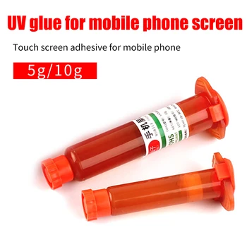 

UV Glue Loca Optical Liquid Clear Adhesive Explosion Screen Glue for Huawei for iPhone Cell Phone Touch Screen Repair 5/10g R