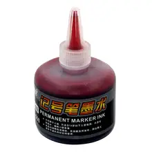 50 мл Перманентный мгновенно сухой граффити черный синий красный заправка чернил для маркерных ручек