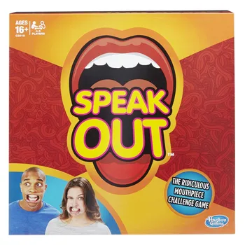 

Spot speak out toy speak out game Tricky braces toy party game