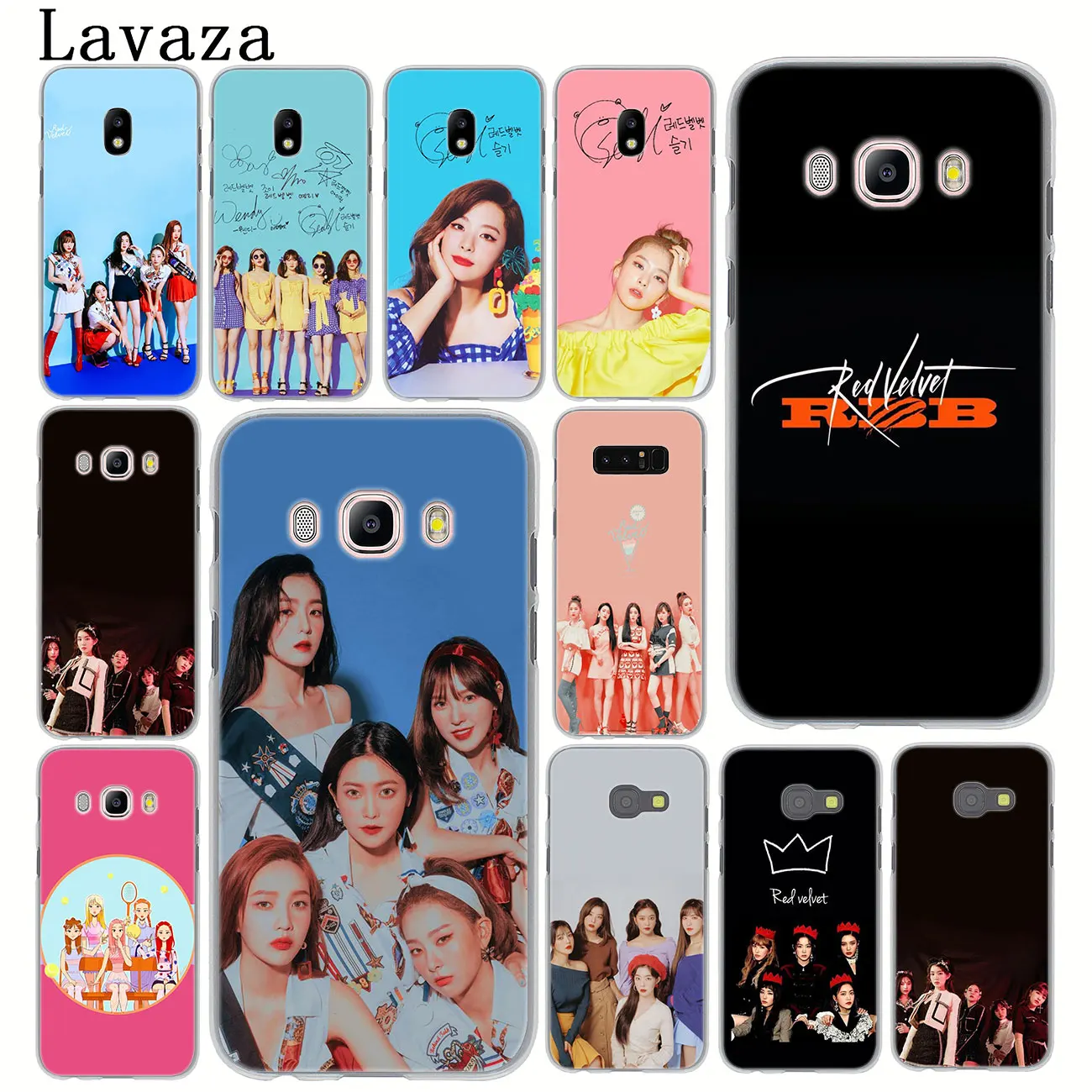Lavaza красный бархат kpop чехол для телефона samsung Galaxy J8 J7 Duo J4 J5 J6 плюс 2018 2017 2016 J2 J3 Prime 2015