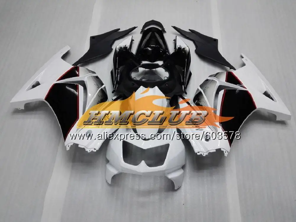Средства ухода за кожей для KAWASAKI NINJA ZX-250R ZX250R 08 09, 10, 11, 12, 24CL. 79 ZX 250R EX 250 EX250 2008 2009 2010 2011 2012 обтекатель, цвет красный, белый - Цвет: No. 21