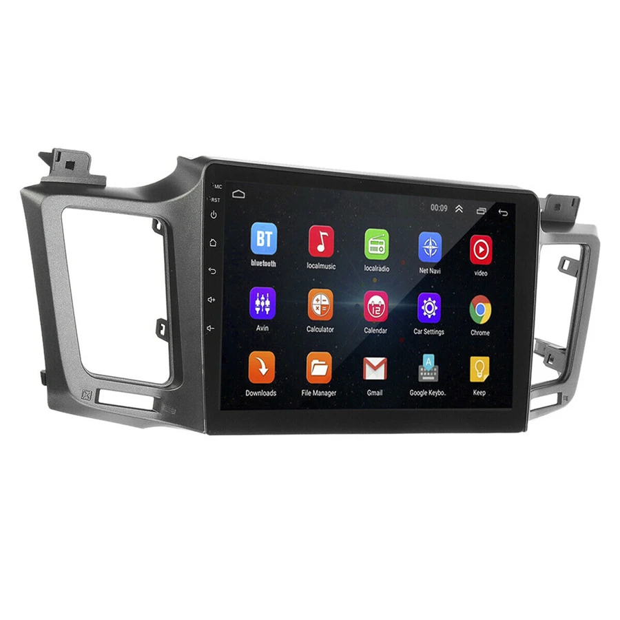 10.1'' Android Quad-core RAM 2GB ROM 32GB Car Stereo Radio GPS WIFI For Toyota Rav4 2013-17（Only su
