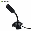 KEBIDU USB Laptop Microphone Mini Studio Speech Microphone Stand 360 Adjust Mic With Holder For Mac Laptop Desktop PC ► Photo 3/6