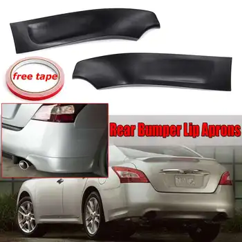 

ST Style A Pair Add-on Car Rear Bumper Lip Splitter Spoiler Aprons Bumper Diffuser Side Spats For Nissan Maxima 2009-2015