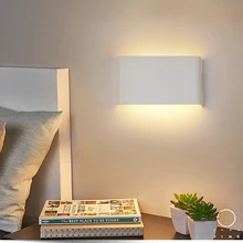 

LED wall lamp Nordic interior decoration lighting home bedroom bedside lamp stair aisle TV decoration background light AC85-265V
