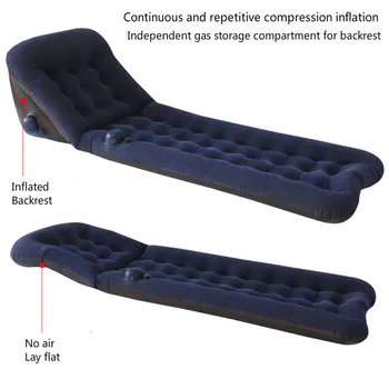 

2020 trending products Camping inflatable Sofa lazy bag 3 Season ultralight down sleeping bag air bed Inflatable sofa lounger