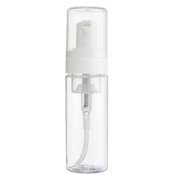 

5Pcs 50Ml Plastic Clear Foaming Bottle Soap Mousses Liquid Dispenser Froth Pump Shampoo Lotion Bottling Foam Bottles with Cap